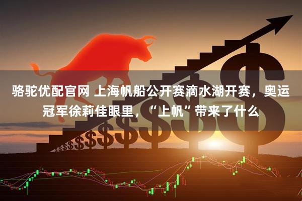 骆驼优配官网 上海帆船公开赛滴水湖开赛，奥运冠军徐莉佳眼里，“上帆”带来了什么